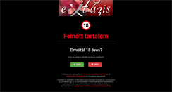 Desktop Screenshot of extazis.com