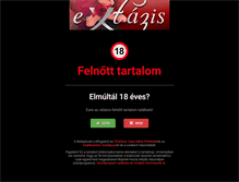 Tablet Screenshot of extazis.com